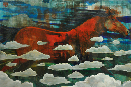 Night Dreaming by artist Melissa Wen Mitchell